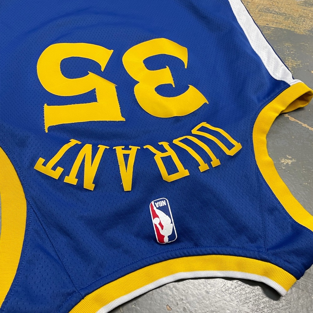 Nike Kevin Durant Golden State Warriors Swingman Jersey 864475-496 34 Medium - Picture 5 of 11